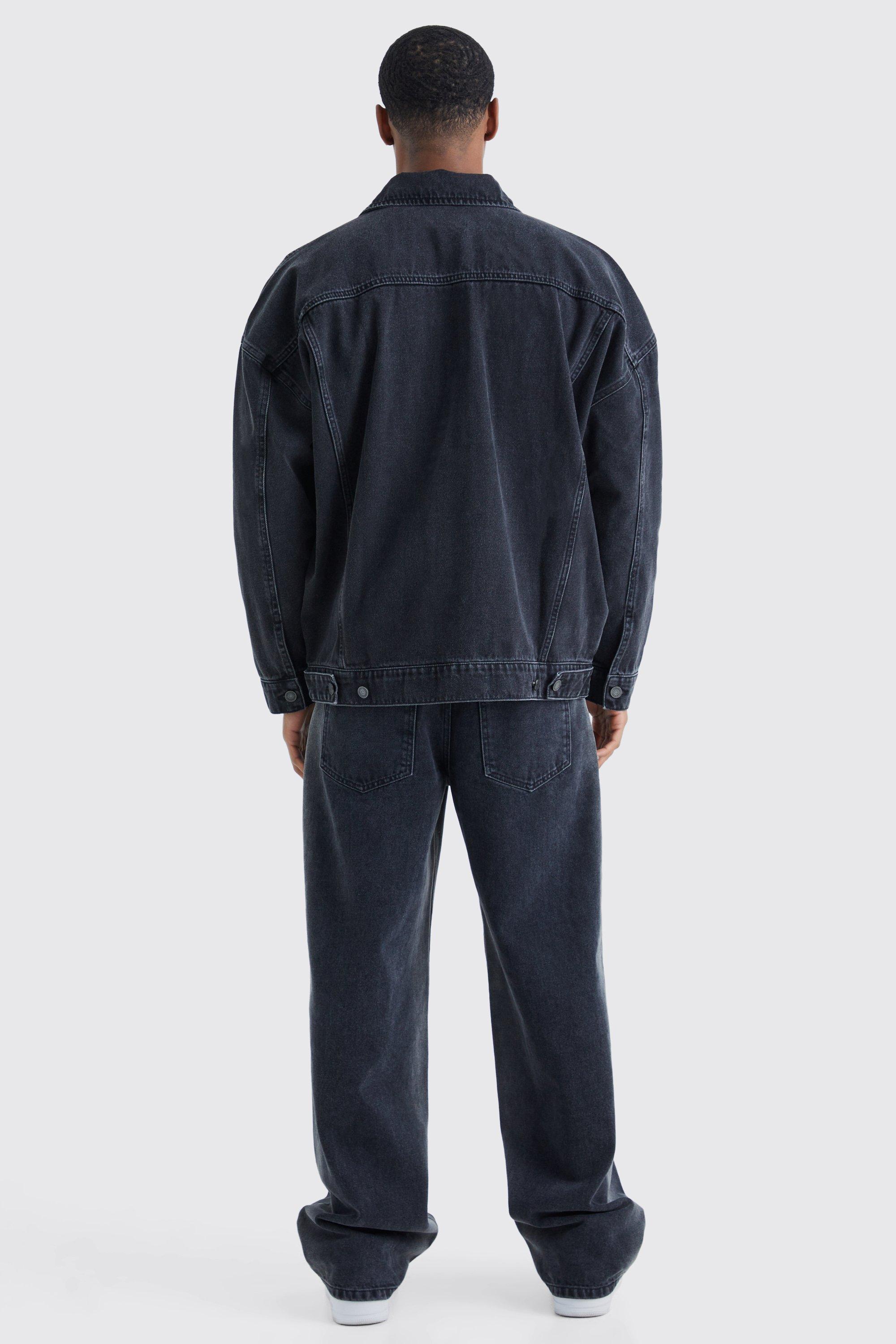 Oversized Denim Jacket boohoo